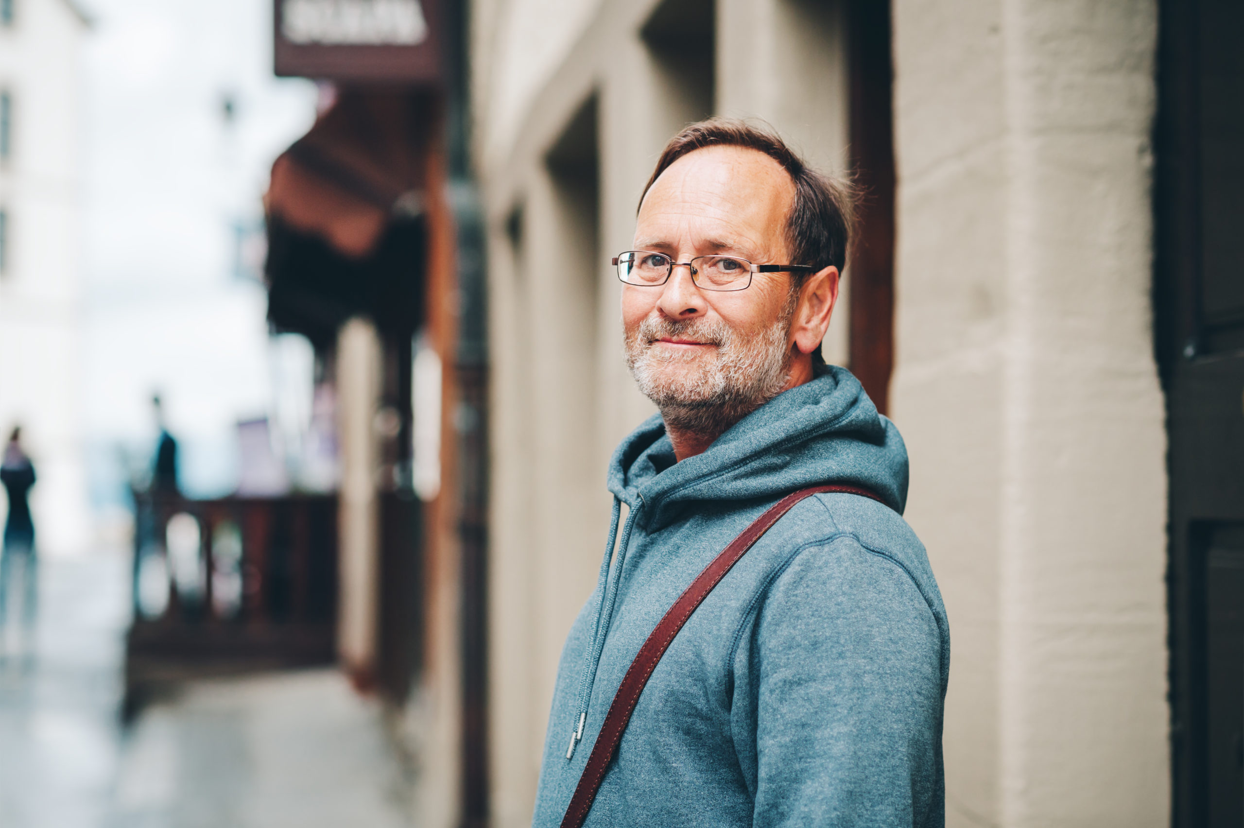 Domenic, paciente de cáncer de vejiga 